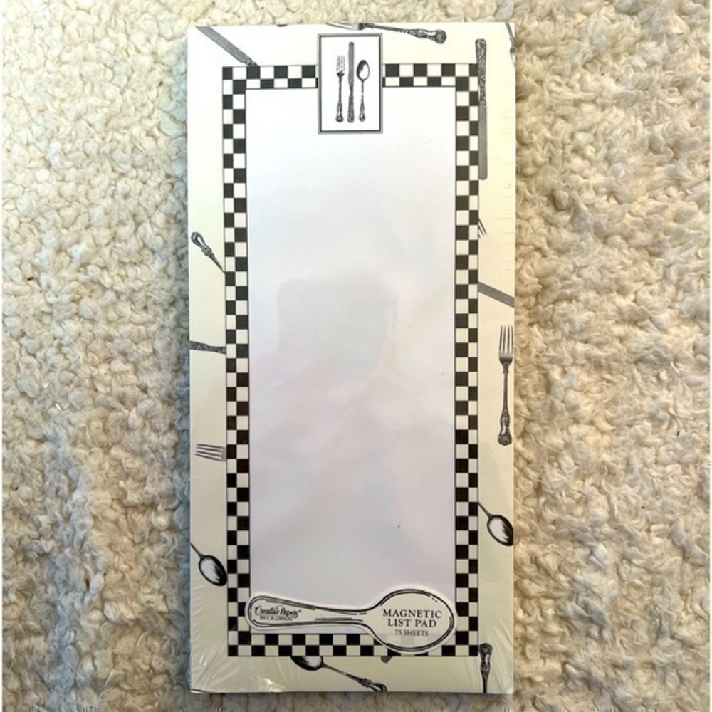Creative Papers Bon Appetit Magnetic Notepad